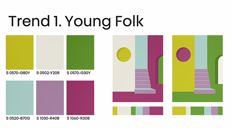 NCS色彩趨勢搭配